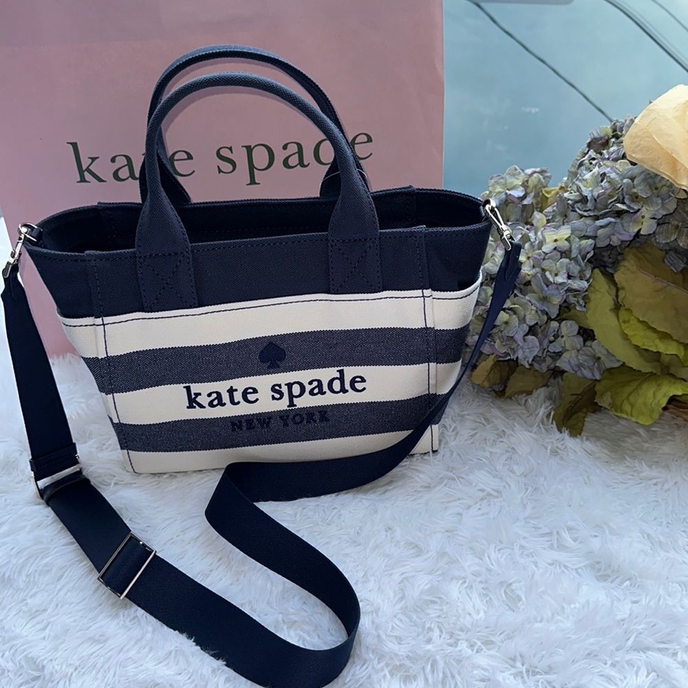 Kate Spade Canvas Beach Tote/Crossbody